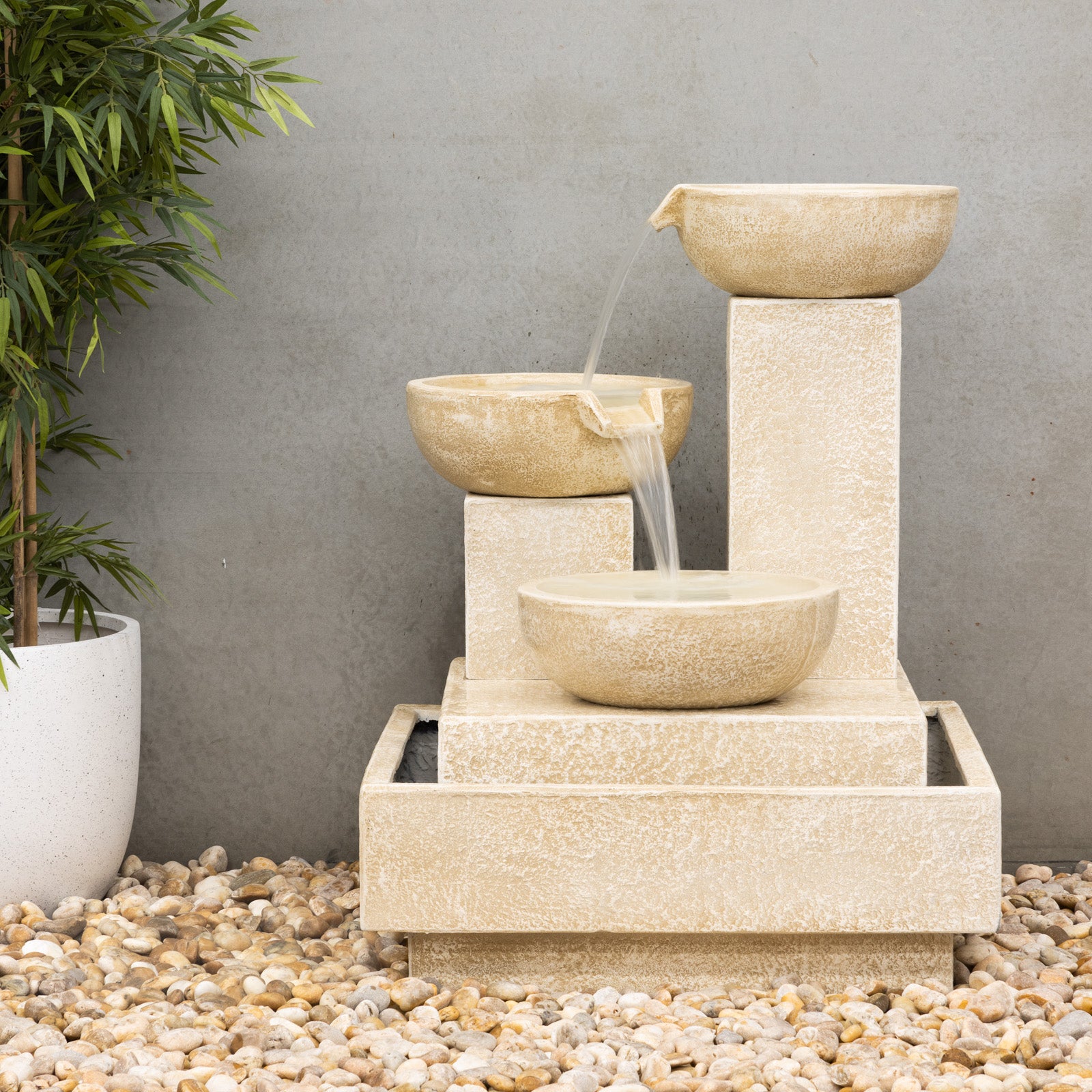 Trio Cascading Fountain