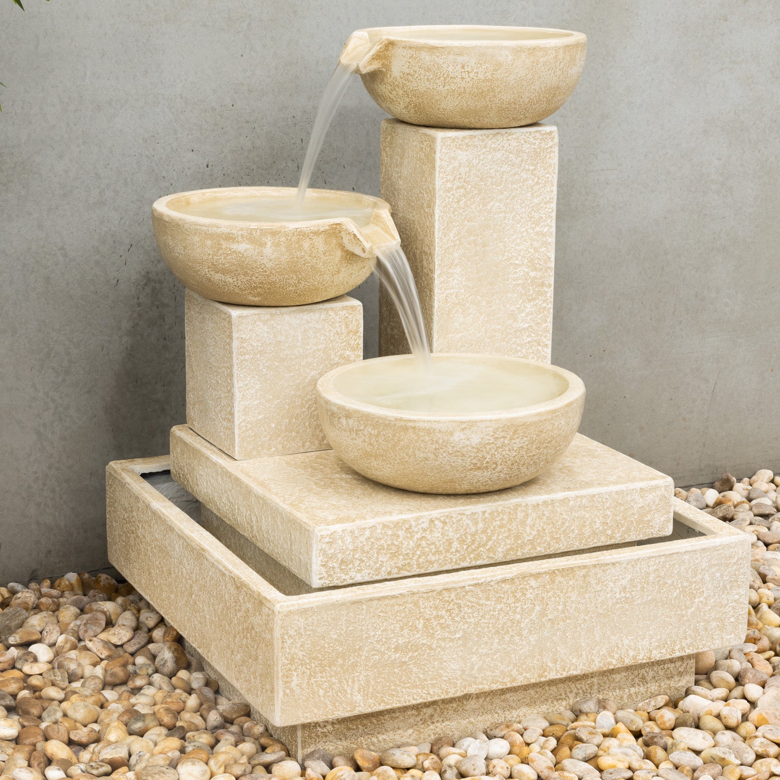 Trio Cascading Fountain