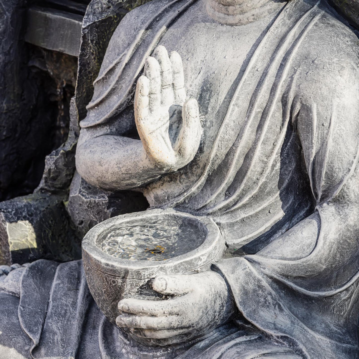 Buddha Lotus Grotto Fountain