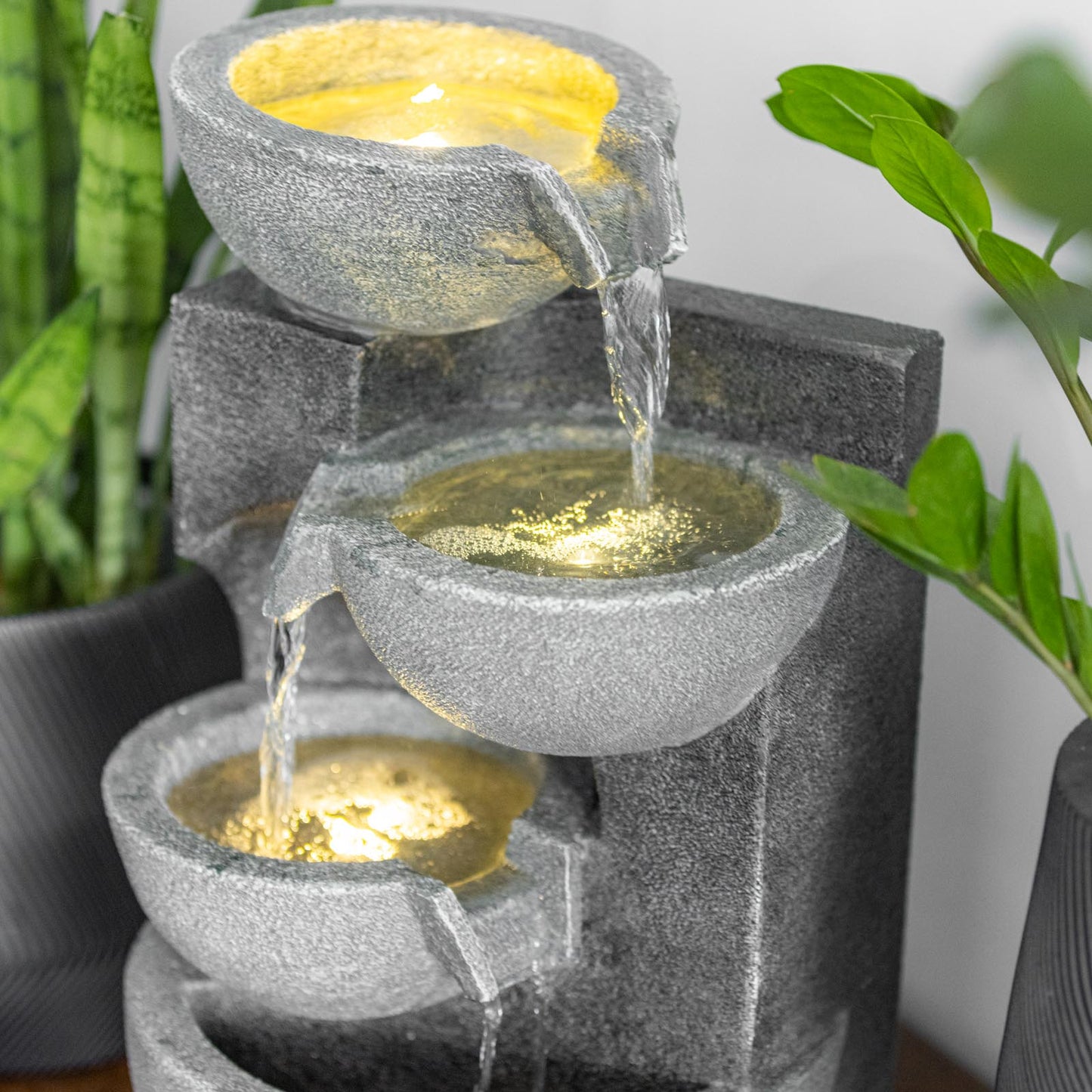 Glowstone Bowls Fountain