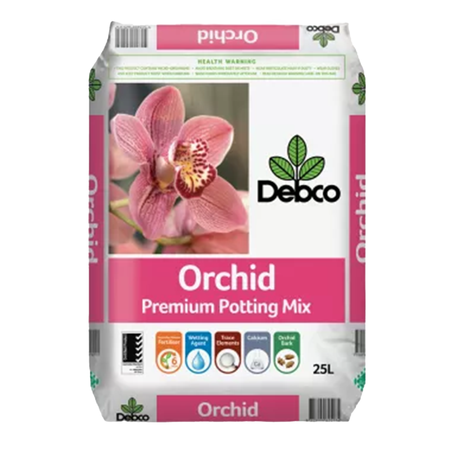 Orchid mix Premium Debco 25l