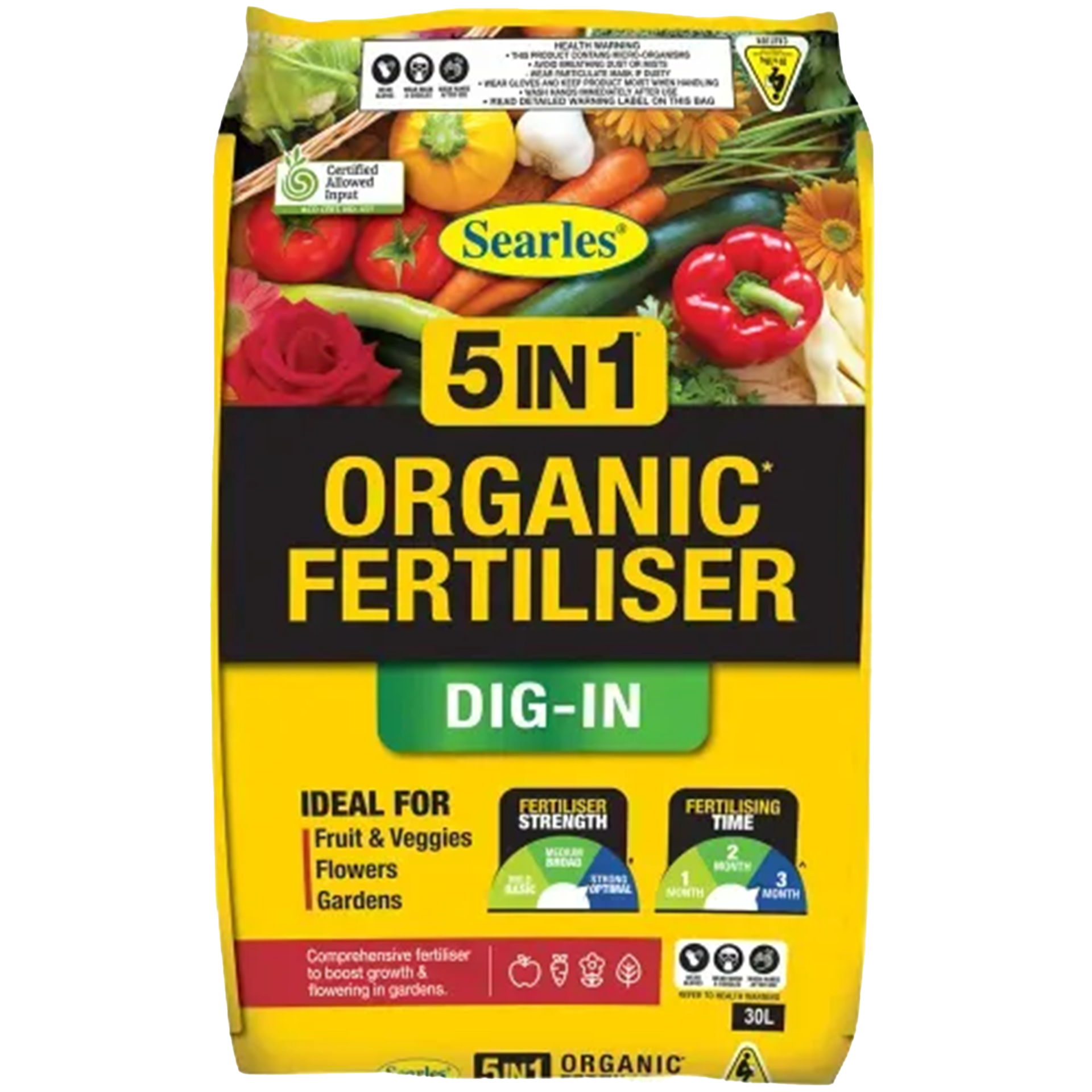 5 IN 1 ORGANIC COMPOST 30LT