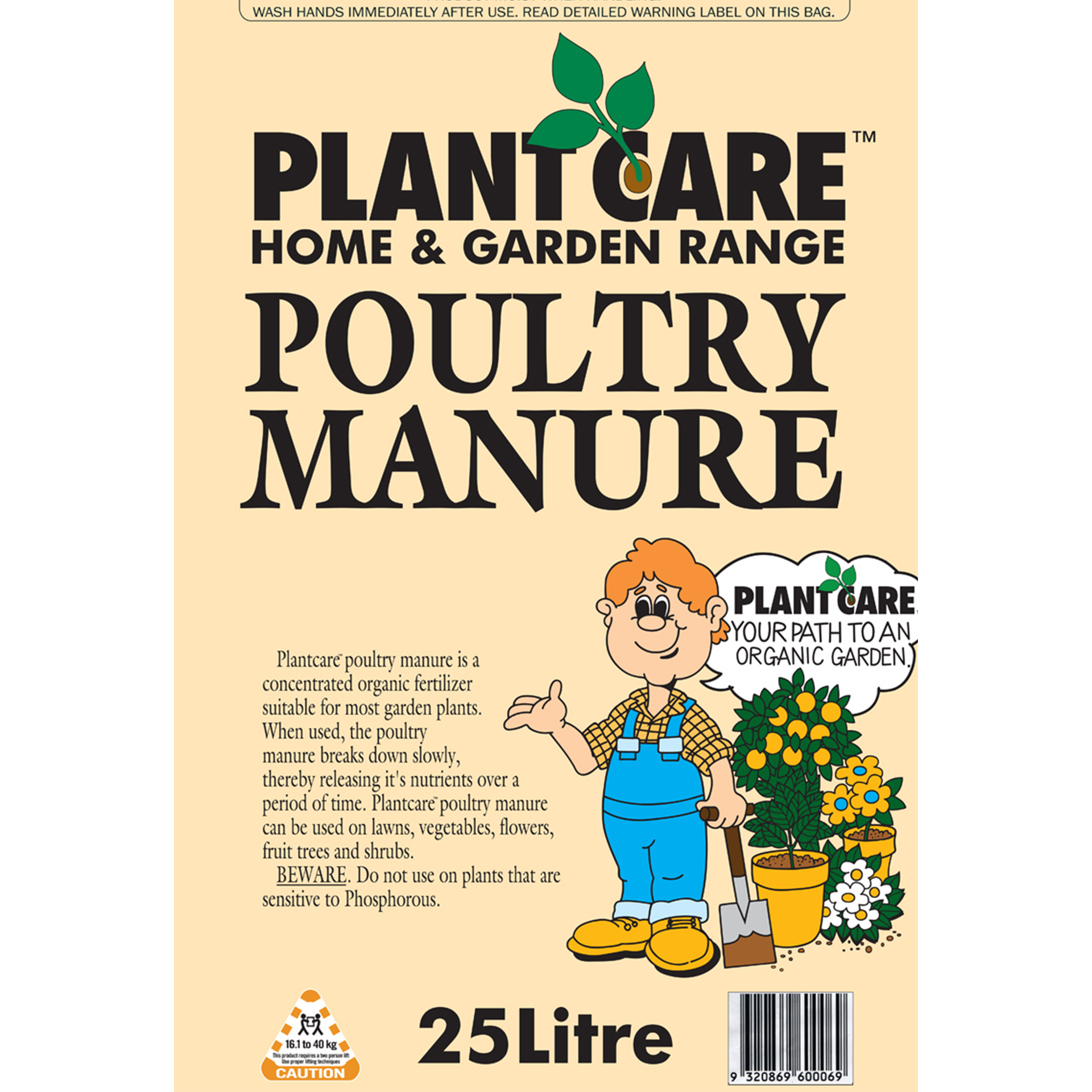 Poultry manure 25L