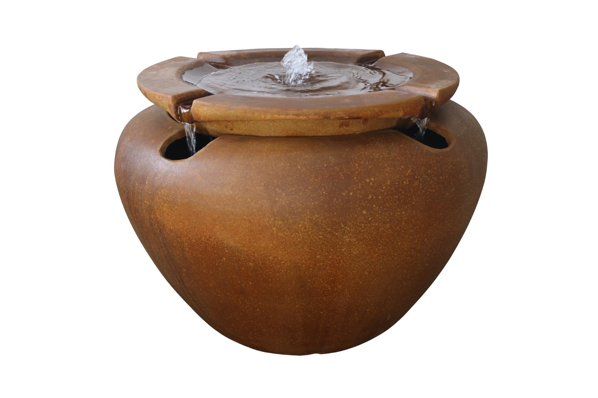 Escher Fountain [finish:iron Rust]