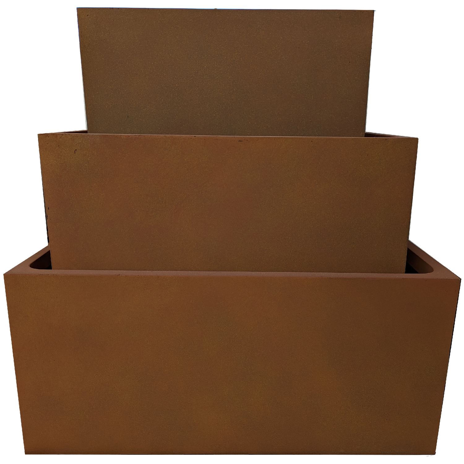 Asher Trough [Size:Medium Finish:Rust]