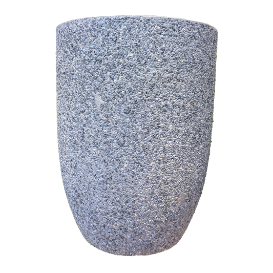 Chambers U Pot [Size:Large Finish:Dark Grey Pebble]