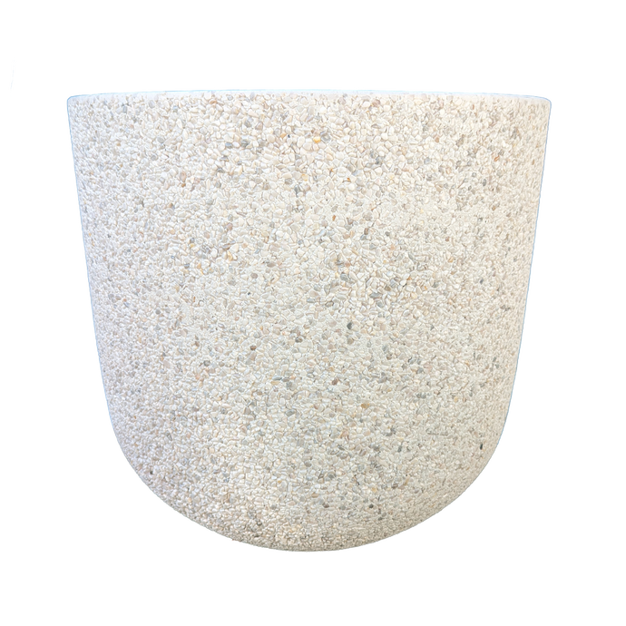 Ellie Pot White Pebble Extra Large