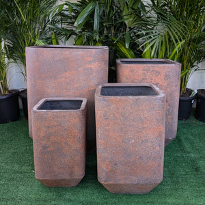 Grayson Tall Square [Size:Large Finish:Rust]