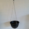 Hanging Basket 20cm Grecian Black