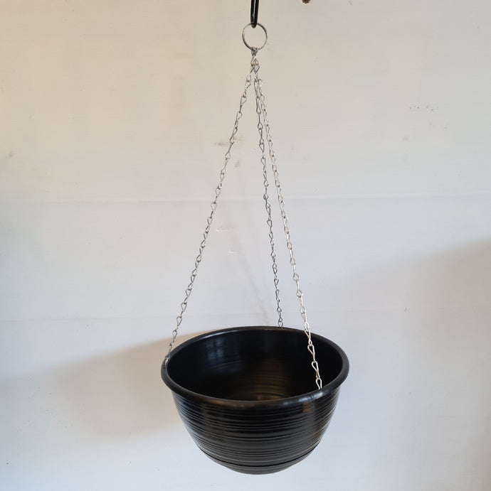 Hanging Basket 25cm Grecian Black