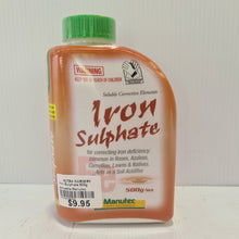 Load image into Gallery viewer, Iron Sulphate 500g soluble Manutec
