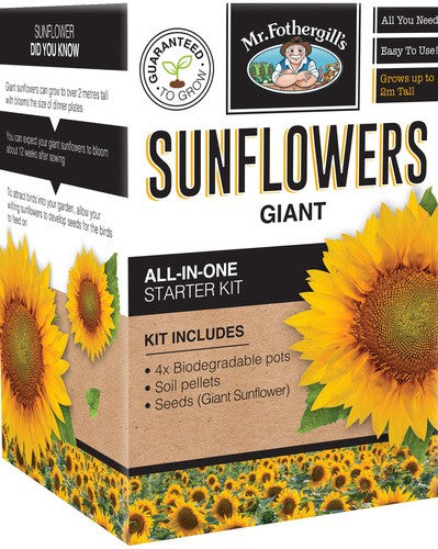 Giant Sunflower starter kit Seeds