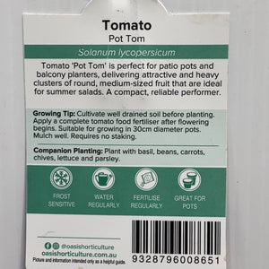 Tomato Pot Toms 100mm