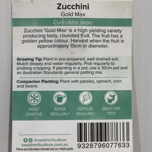 Zucchini Gold Max 100mm