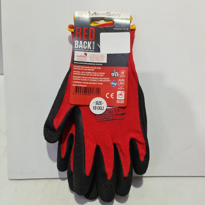 Glove Redback Extra Large