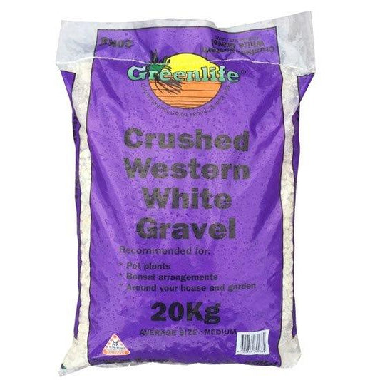 CRUSHED WHITE - MEDIUM 20KG