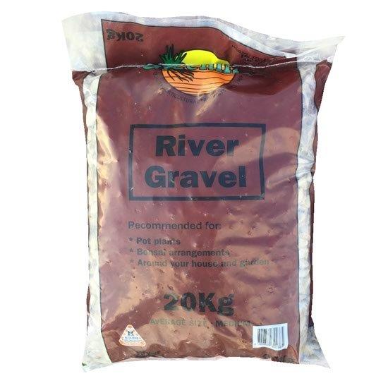 River Gravel 20mm 20kg Altra Nursery